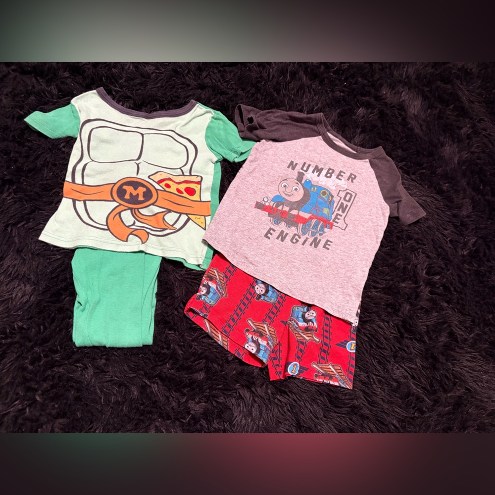 Kids Cartoon Pajamas 2 Sets!